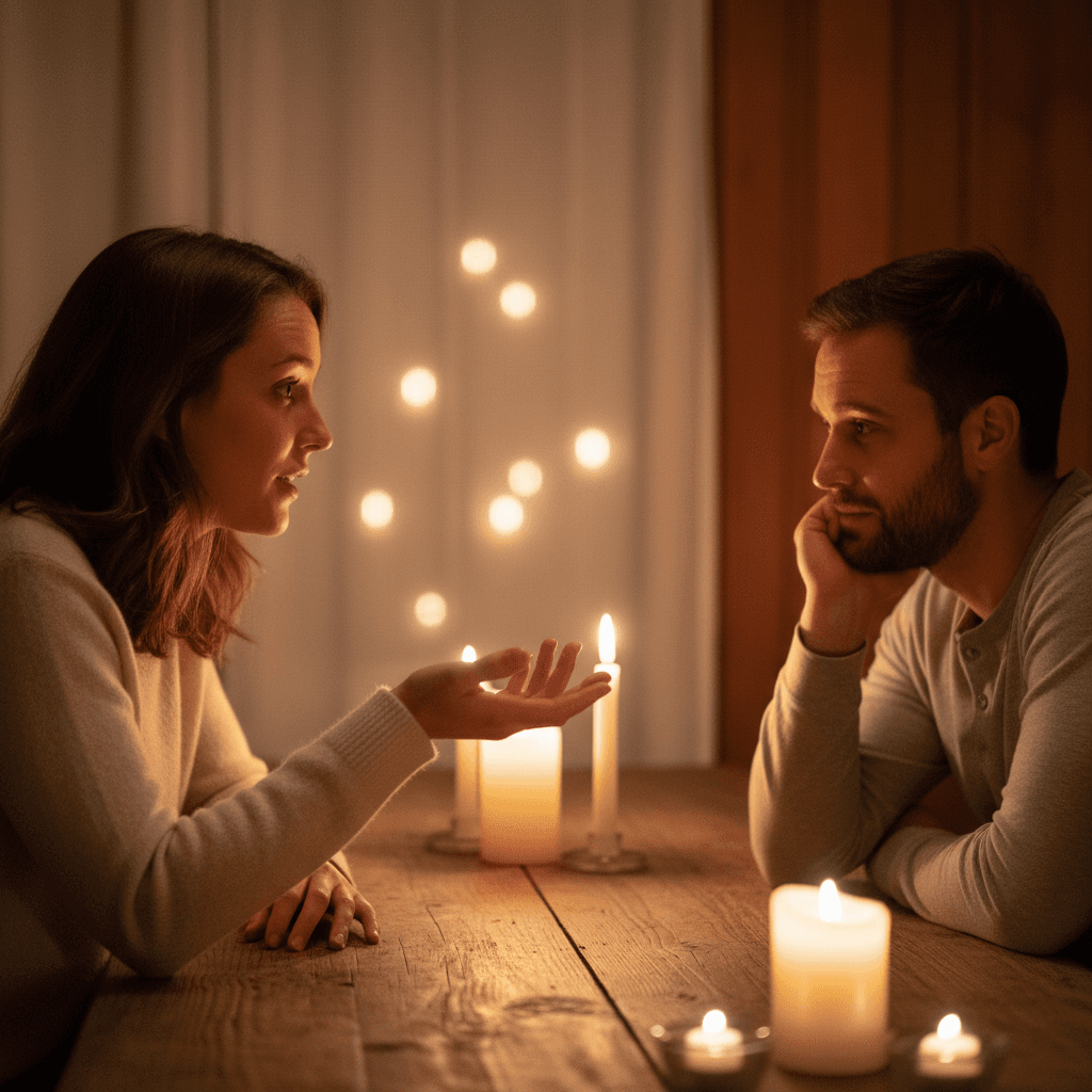 Life coaching conversation between coach and client